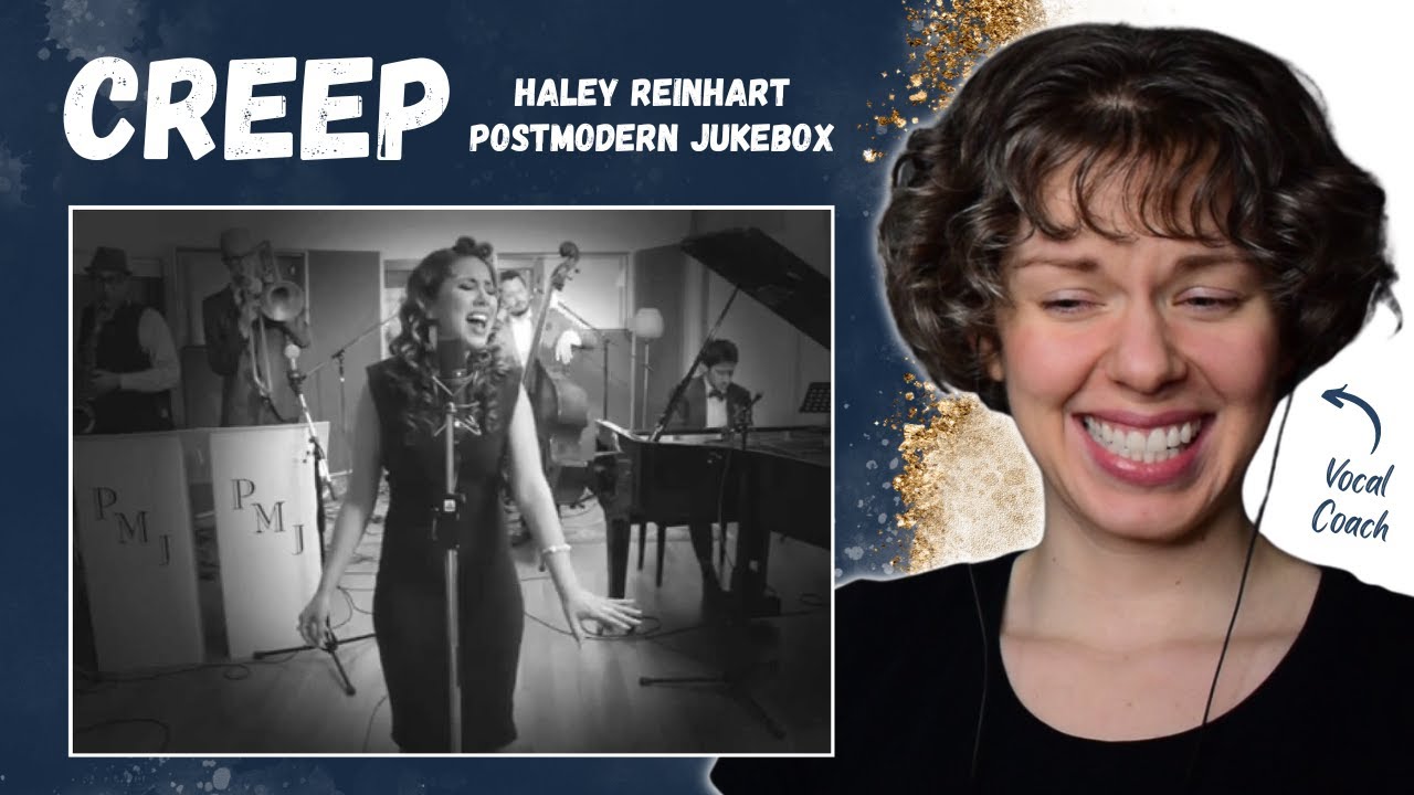 Vocal Coach Reacts (FINALLY!) to Postmodern Jukebox ft. Haley Reinhart – Creep (Radiohead Cover)